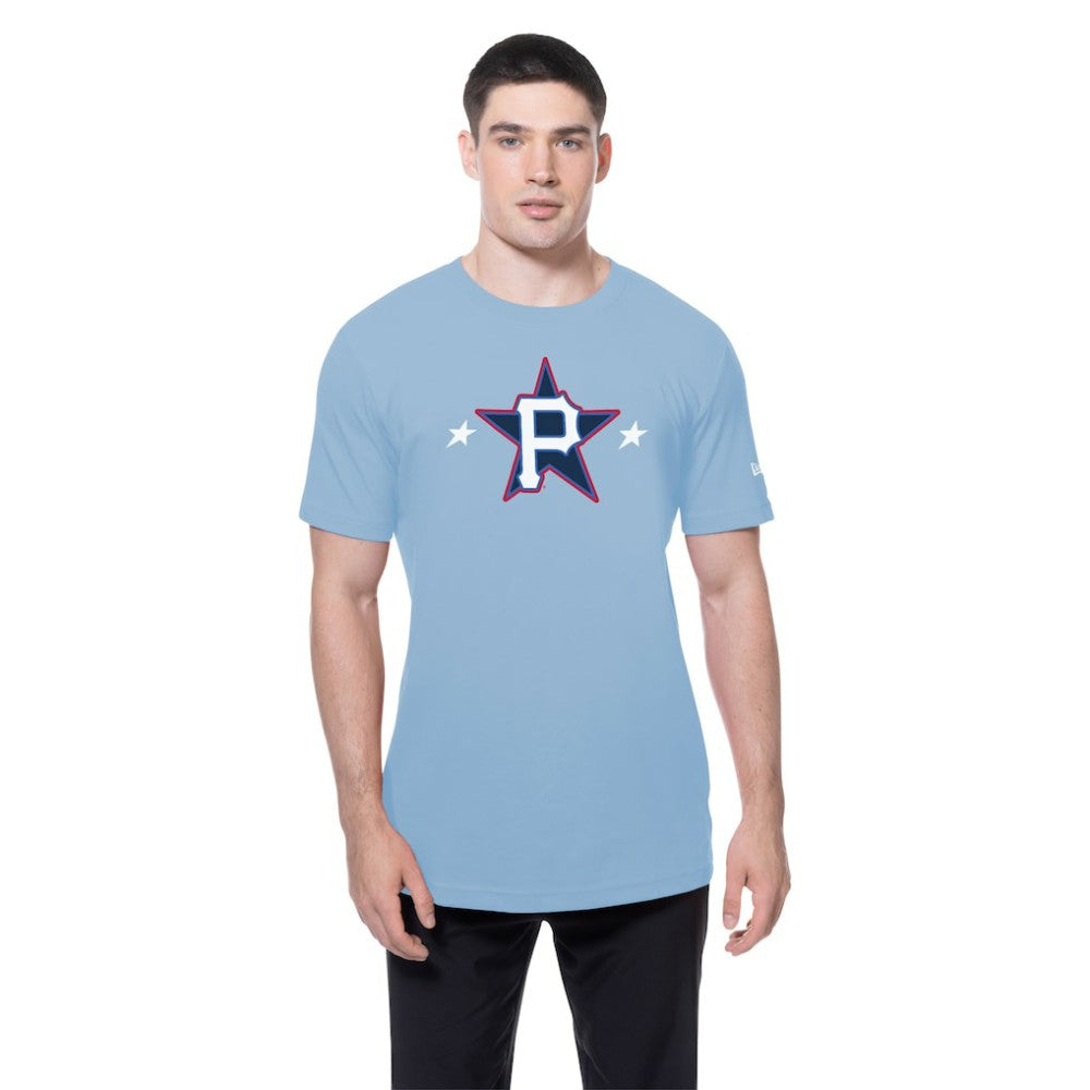Pittsburgh Pirates 2025 MLB All-Star Game Workout T-Shirt - Light Blue | New Era