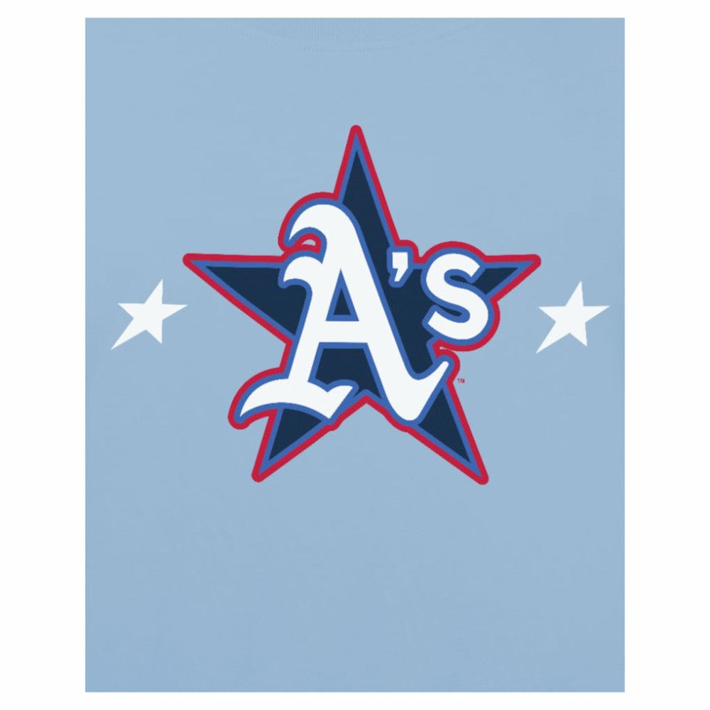 Athletics 2025 MLB All-Star Game Workout T-Shirt - Light Blue | New Era