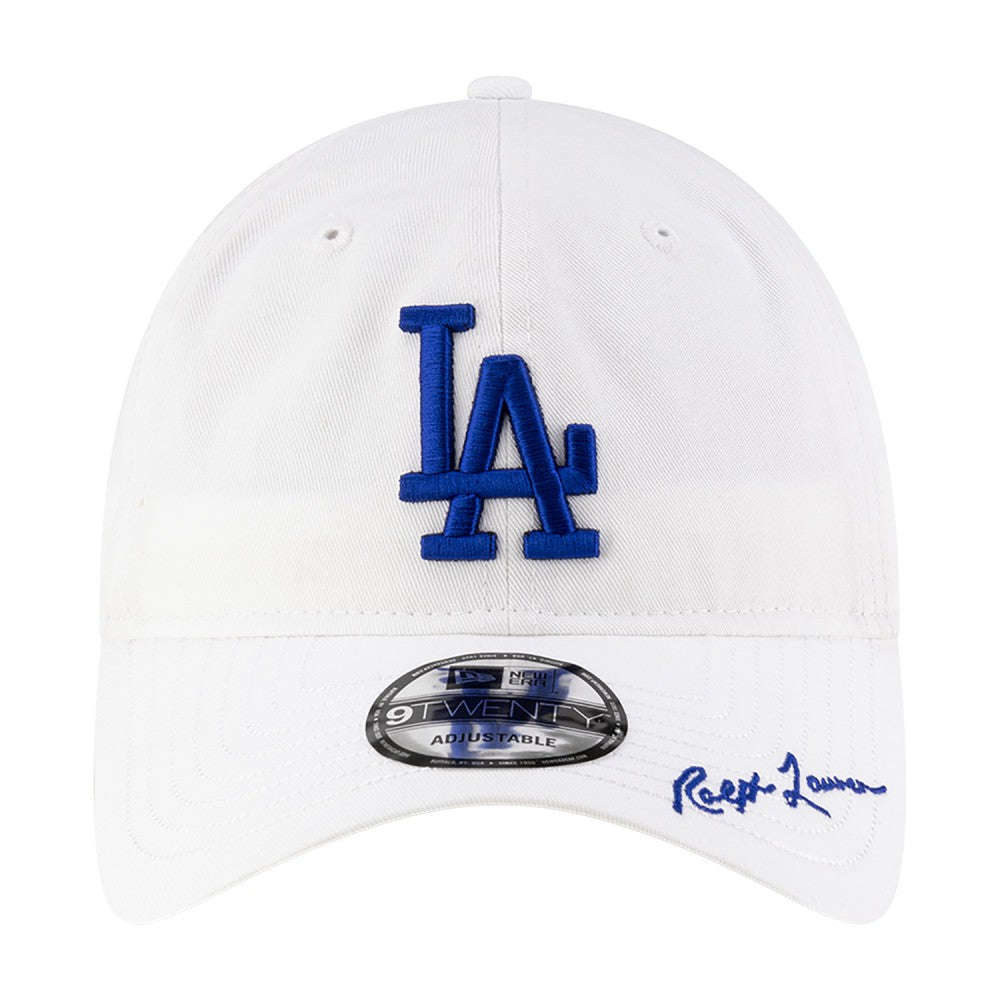Los Angeles Dodgers Ralph Lauren x MLB 9TWENTY Adjustable Hat - White | New Era