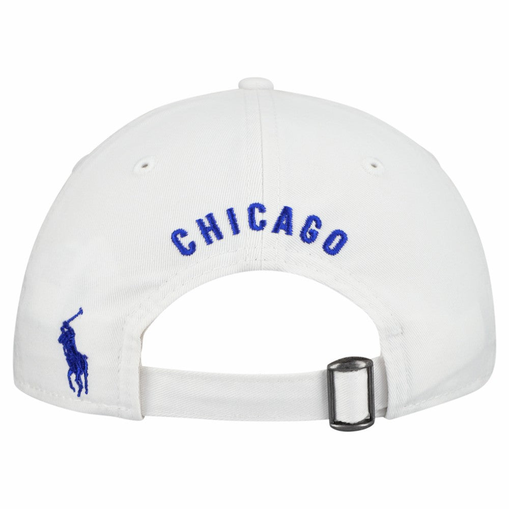 Chicago Cubs Ralph Lauren x MLB 9TWENTY Adjustable Hat - White | New Era