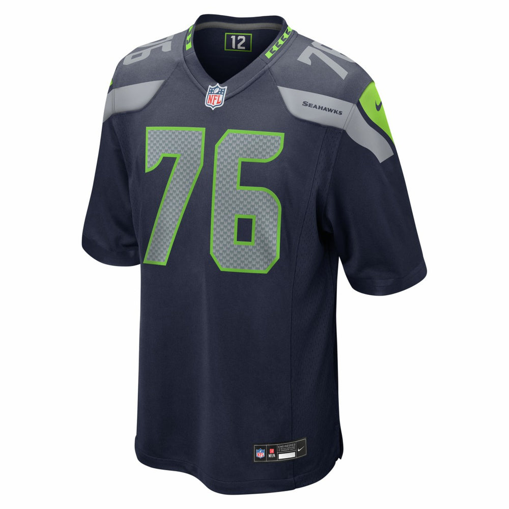 Grey Zabel Seattle Seahawks 2025 NFL Draft First Round Pick Game Jersey - College Navy | Nike cheap