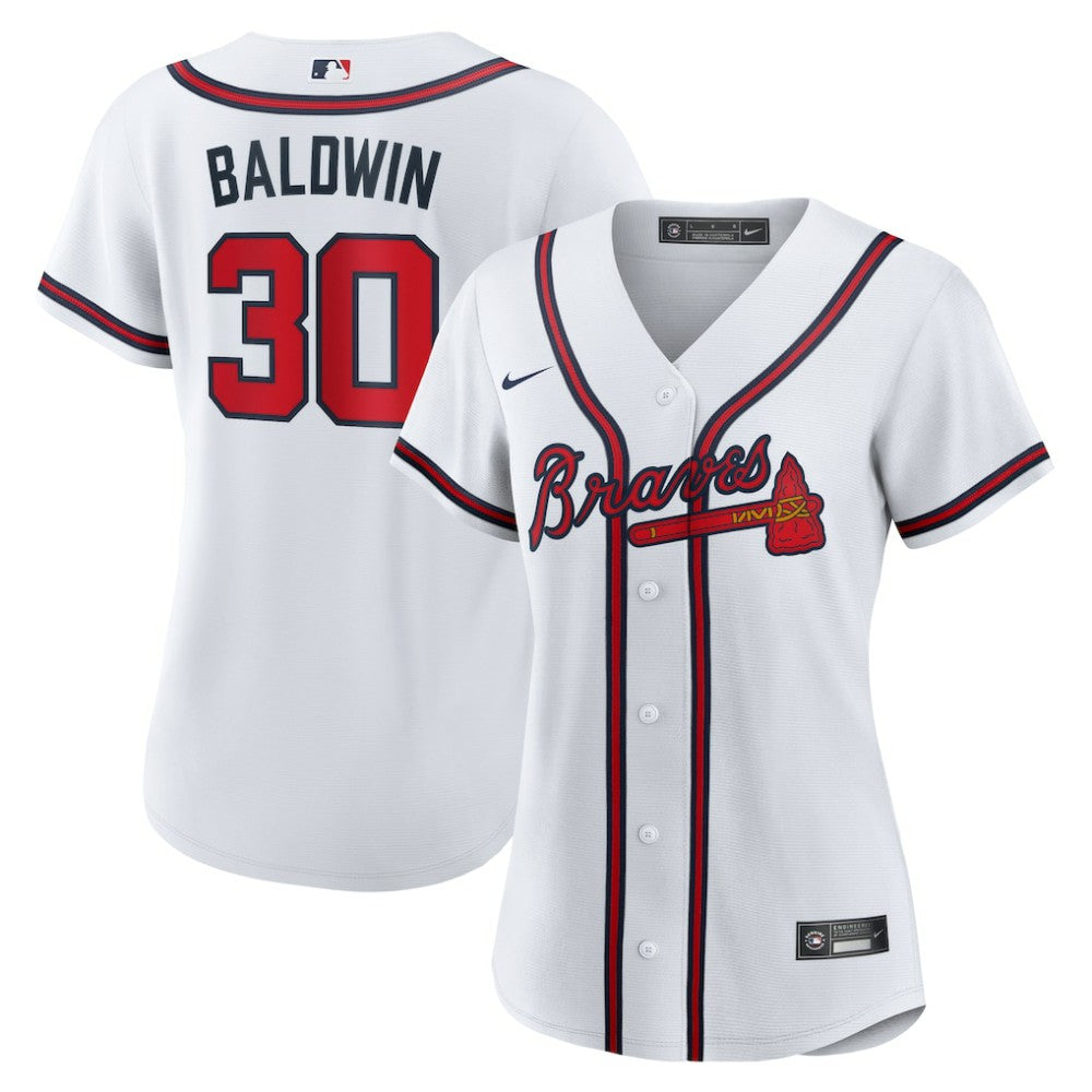 Drake Baldwin Atlanta Braves Women's Home Replica Jersey - White | Nike