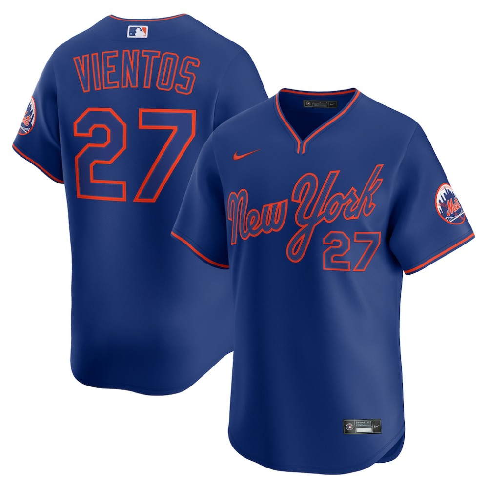 Mark Vientos New York Mets Alternate Limited Player Jersey - Royal | Nike