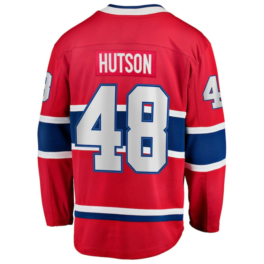 Lane Hutson Montreal Canadiens Fanatics Home Breakaway Jersey Red