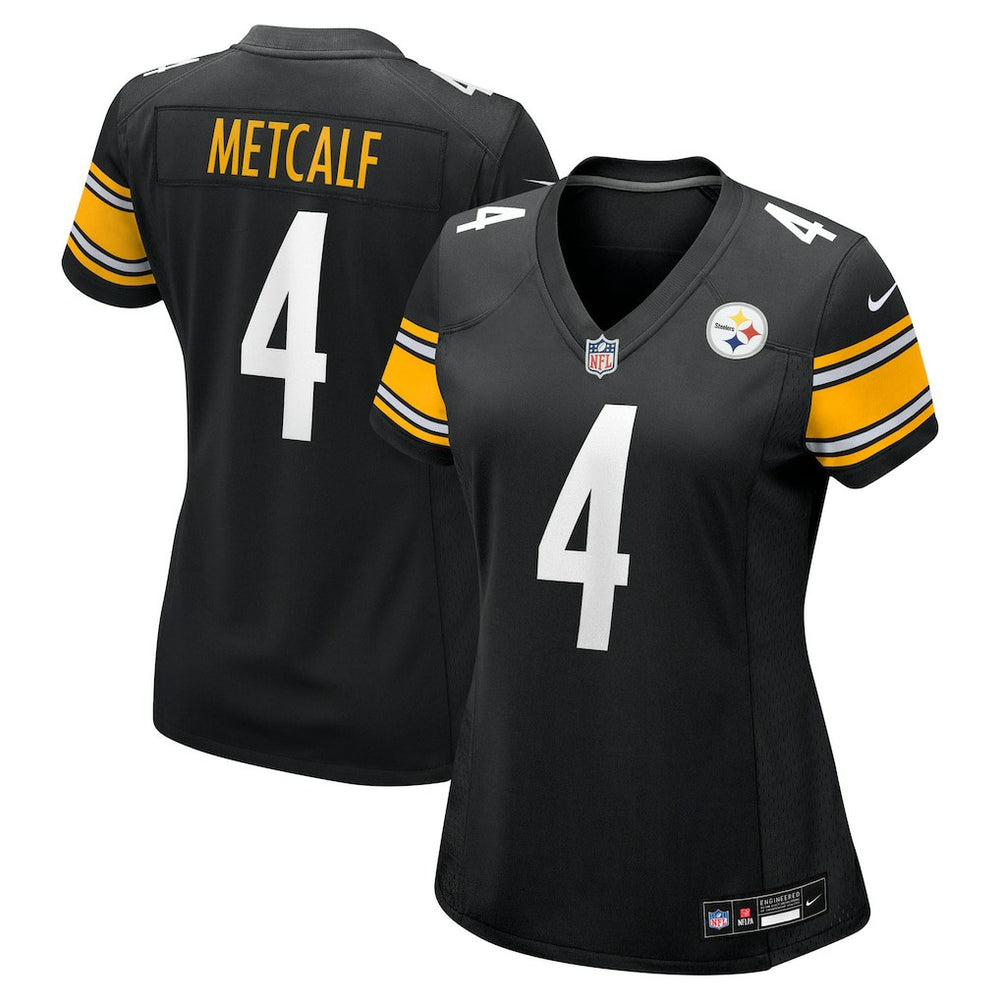 DK Metcalf Pittsburgh Steelers Women's Team Game Jersey - Black | Nike outlet