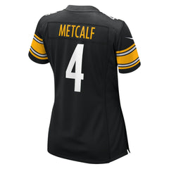 DK Metcalf Pittsburgh Steelers Women's Team Game Jersey - Black | Nike outlet