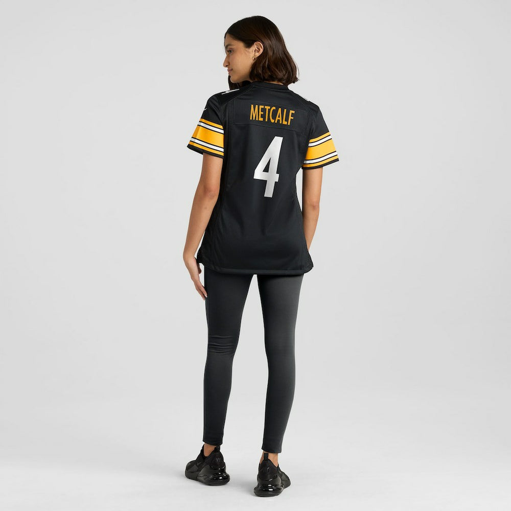 DK Metcalf Pittsburgh Steelers Women's Team Game Jersey - Black | Nike outlet