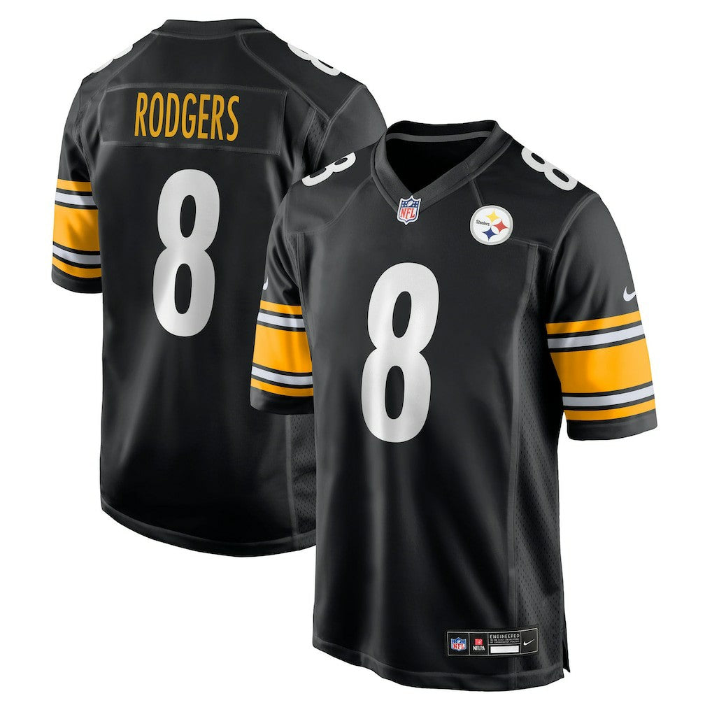 Aaron Rodgers Pittsburgh Steelers Game Jersey - Black | Nike sale