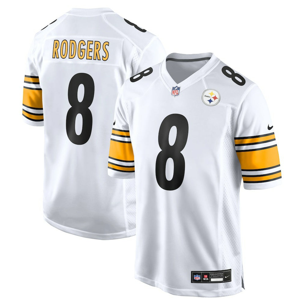 Aaron Rodgers Pittsburgh Steelers Game Jersey - White | Nike outlet
