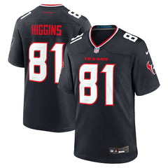 Jayden Higgins Houston Texans Game Jersey - Navy | Nike discount
