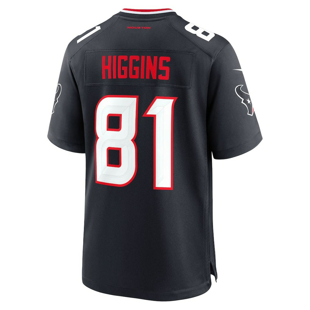 Jayden Higgins Houston Texans Game Jersey - Navy | Nike discount