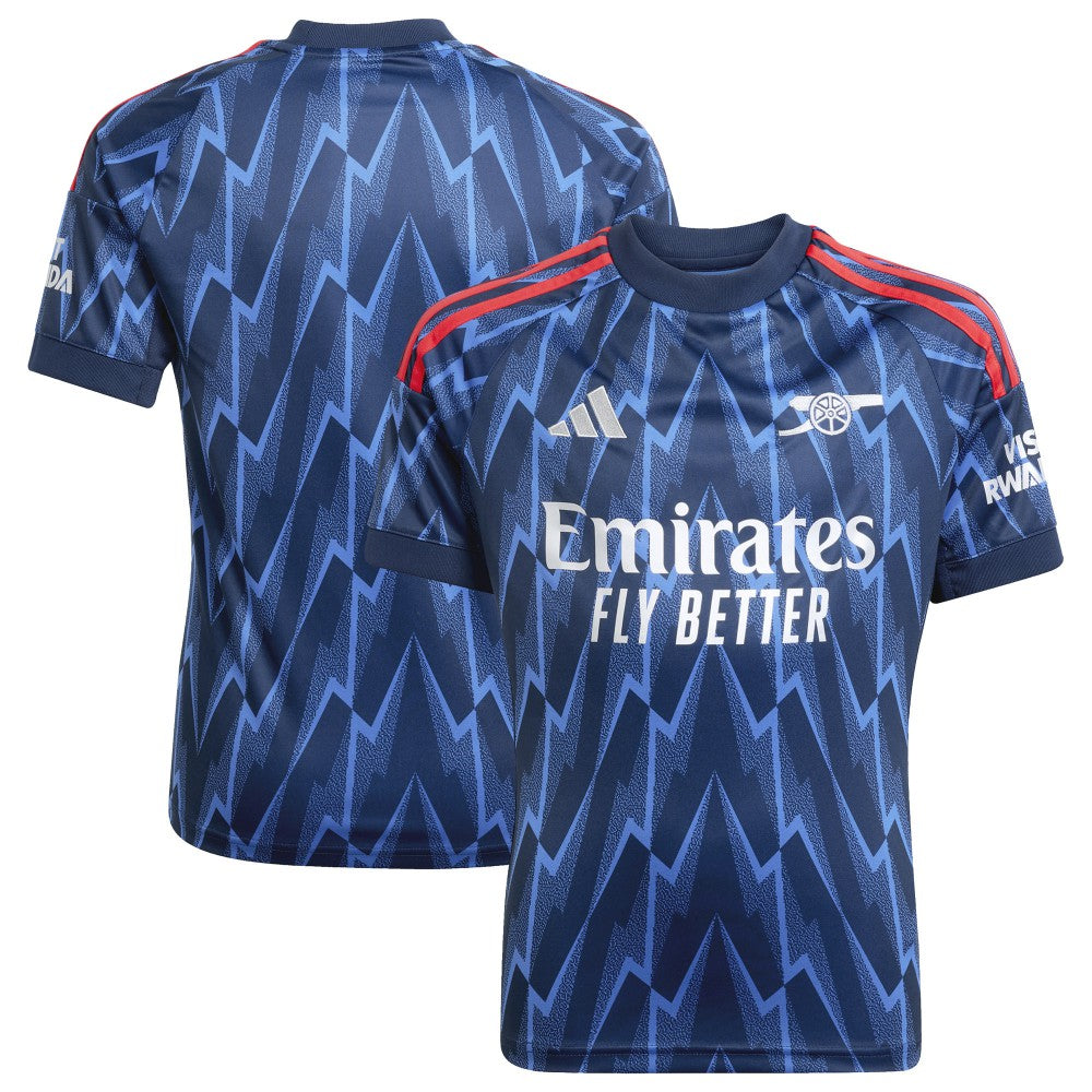 Arsenal Youth 2025/26 Away Replica Jersey - Blue | Adidas discount