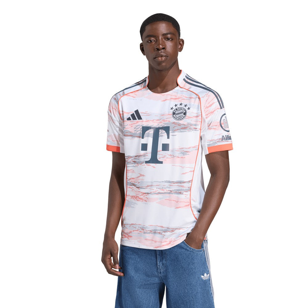 Bayern Munich 2025/26 Away Replica Jersey - White | Adidas for sale