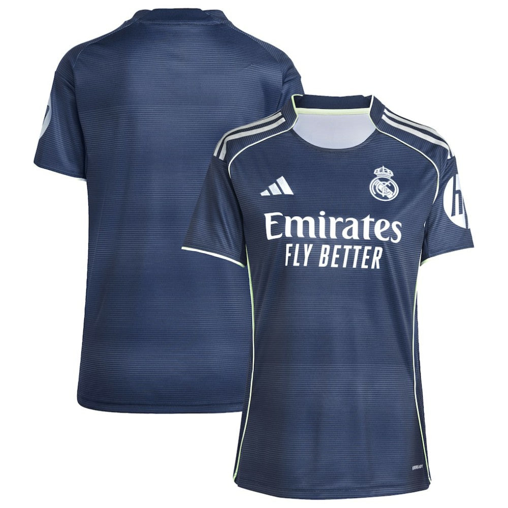 Real Madrid Women's 2025/26 Away Replica Jersey - Blue | Adidas discount
