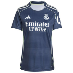 Real Madrid Women's 2025/26 Away Replica Jersey - Blue | Adidas discount