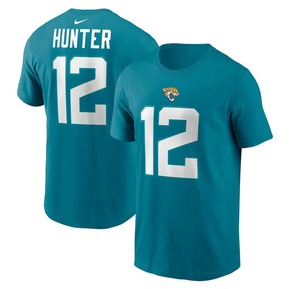 Travis Hunter Jacksonville Jaguars Name & Number T-Shirt - Teal | Nike discount