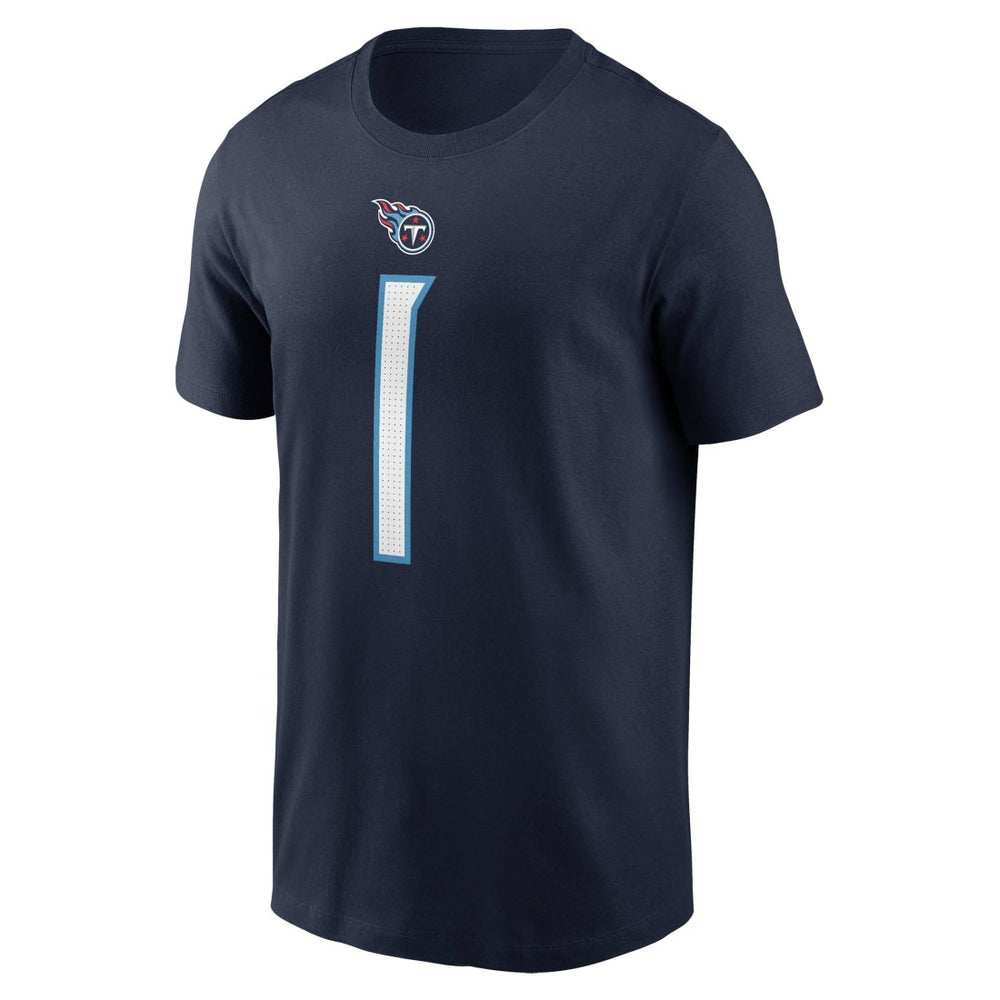 Cameron Ward Tennessee Titans Name & Number T-Shirt - Navy | Nike sale