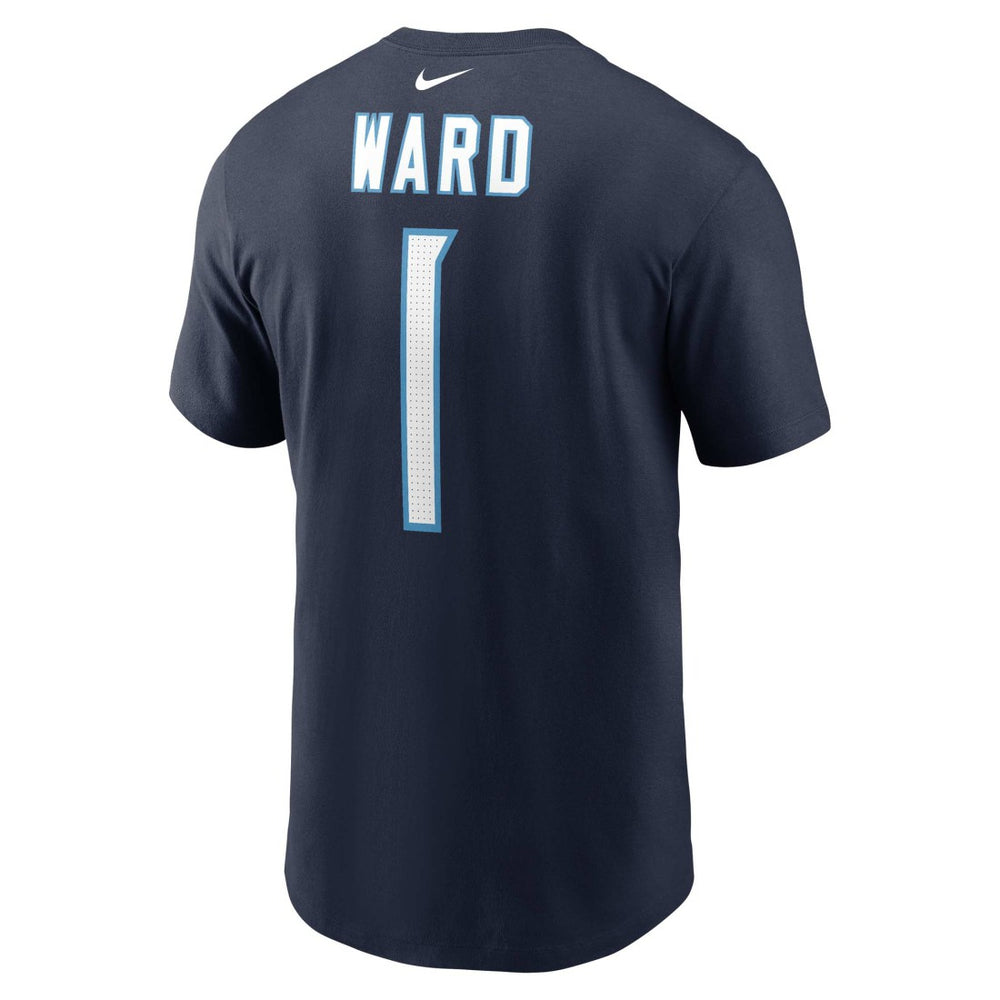 Cameron Ward Tennessee Titans Name & Number T-Shirt - Navy | Nike sale