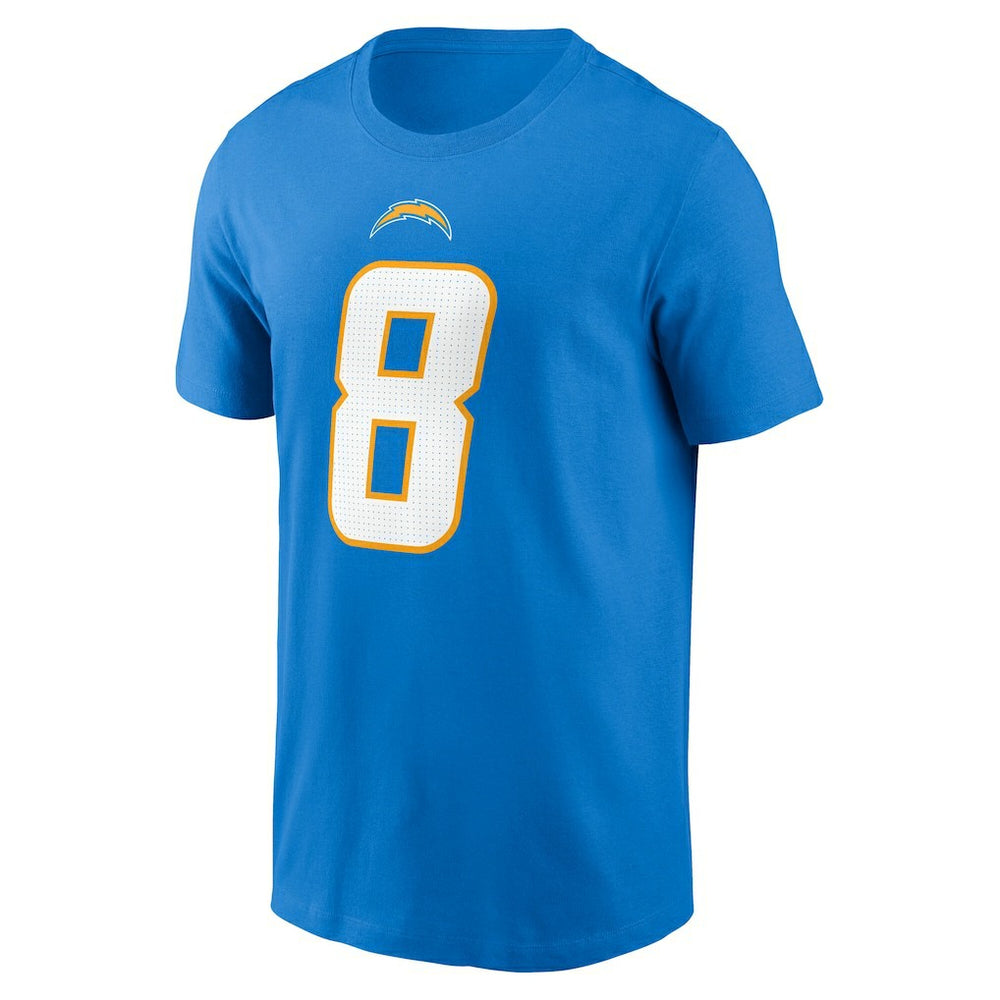 Omarion Hampton Los Angeles Chargers Name & Number T-Shirt - Powder Blue | Nike outlet