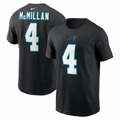 Tetairoa McMillan Carolina Panthers Name & Number T-Shirt - Black | Nike on sale