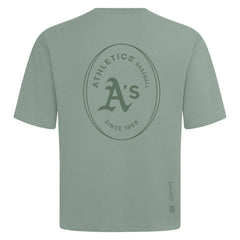 Athletics Levelwear Signet Oversized Luxe Signature Knit T-Shirt - Green