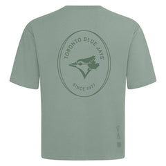 Toronto Blue Jays Levelwear Signet Oversized Luxe Signature Knit T-Shirt - Green