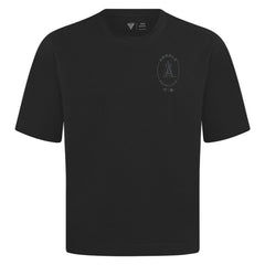 Los Angeles Angels Levelwear Register Oversized Luxe Signature Knit T-Shirt - Black