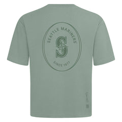 Seattle Mariners Levelwear Register Oversized Luxe Signature Knit T-Shirt - Green