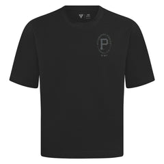 Pittsburgh Pirates Levelwear Register Oversized Luxe Signature Knit T-Shirt - Black