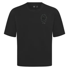 Boston Red Sox Levelwear Register Oversized Luxe Signature Knit T-Shirt - Black