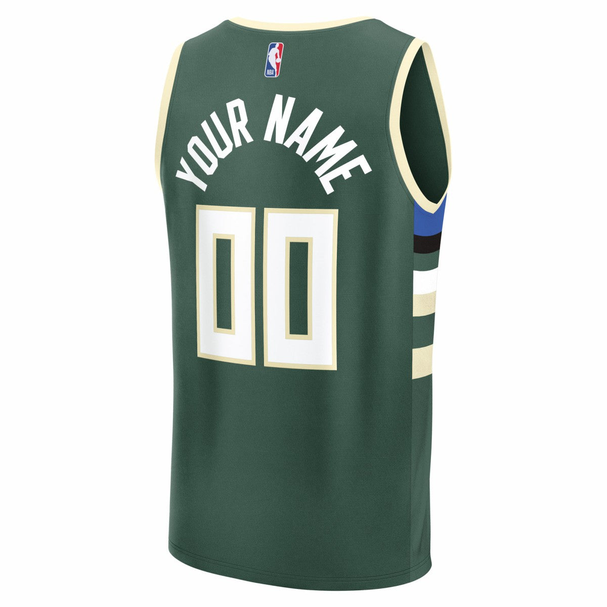 Milwaukee Bucks Fast Break Custom Jersey - Icon Edition - Green | Fanatics shop