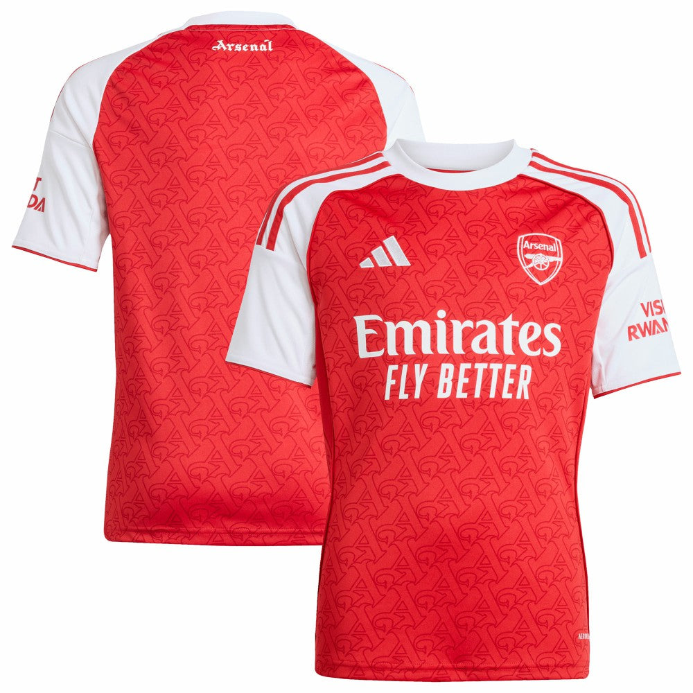 Arsenal Youth 2025/26 Home Replica Jersey - Red | Adidas on sale