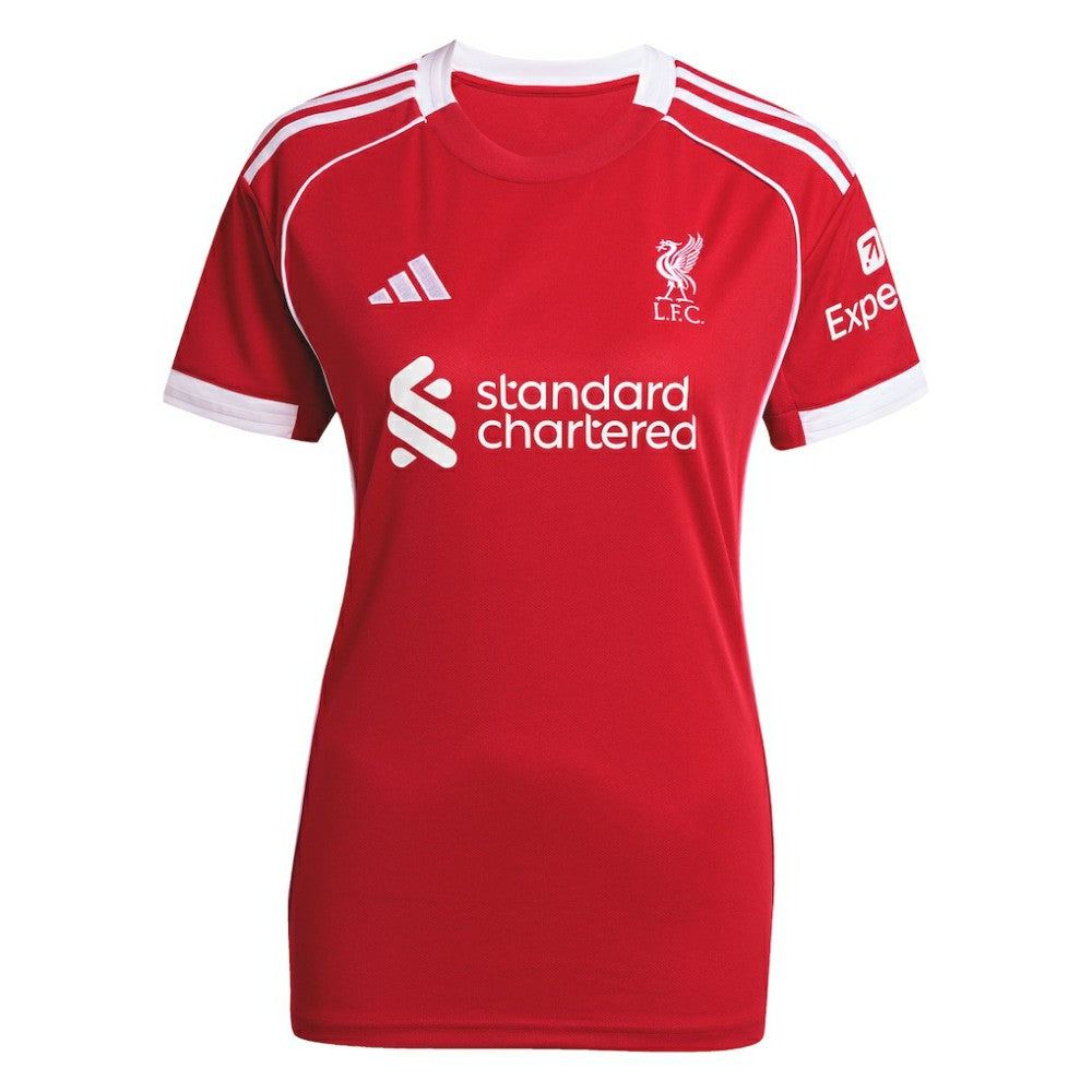 Liverpool Women's 2025/26 Home Replica Jersey - Red | Adidas outlet