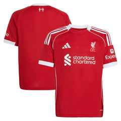 Liverpool Youth 2025/26 Home Replica Jersey - Red | Adidas for sale