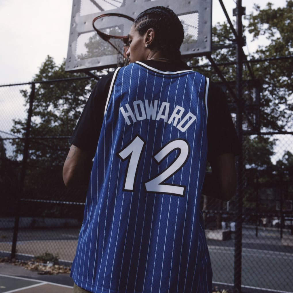 Dwight Howard Orlando Magic 2004/05 Hardwood Classics Hall of Fame Swingman Jersey - Blue sale