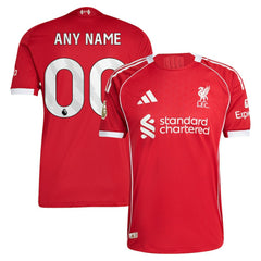Liverpool 2025/26 Home Custom Jersey - Red | Adidas on sale