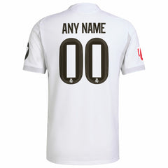 Real Madrid 2025/26 Home Custom Jersey - White | Adidas for sale