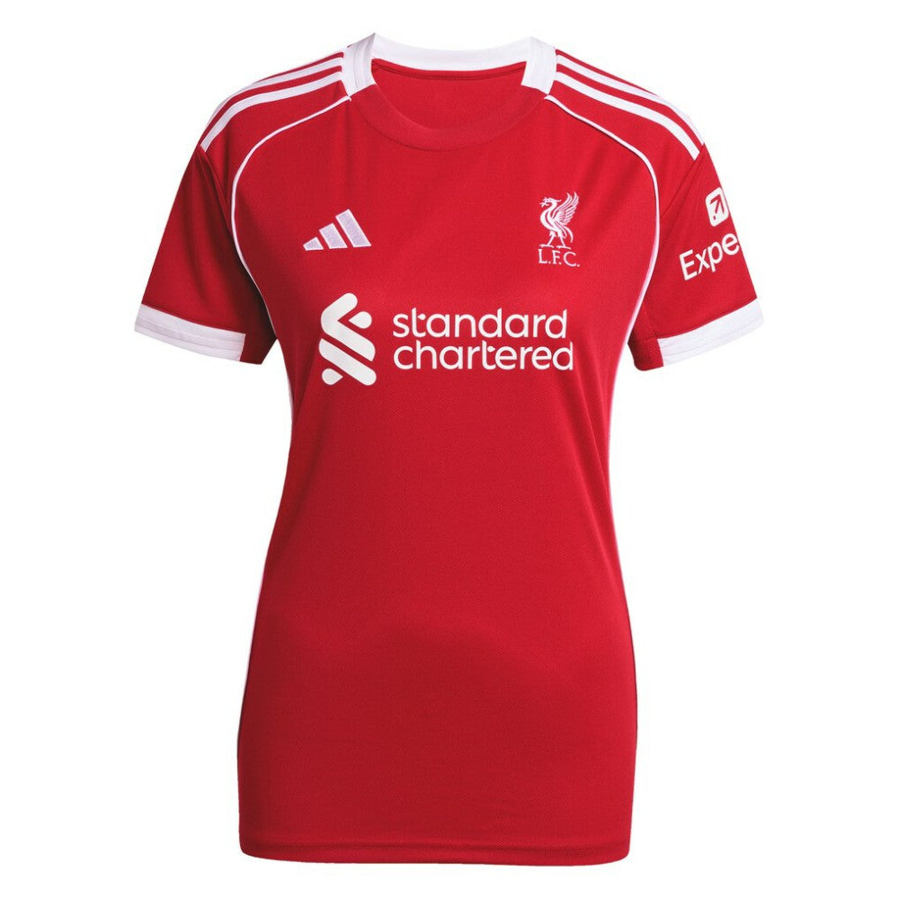 Liverpool Women's 2025/26 Home Custom Replica Jersey - Red | Adidas discount