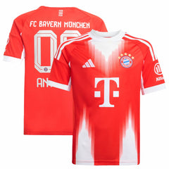 Bayern Munich Youth 2025/26 Home Replica Custom Jersey - Red | Adidas sale
