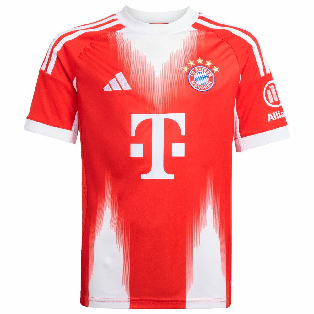 Bayern Munich Youth 2025/26 Home Replica Custom Jersey - Red | Adidas sale
