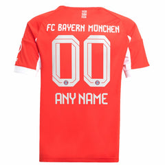 Bayern Munich Youth 2025/26 Home Replica Custom Jersey - Red | Adidas sale