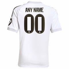 Real Madrid Youth 2025/26 Home Replica Custom Jersey - White | Adidas discount