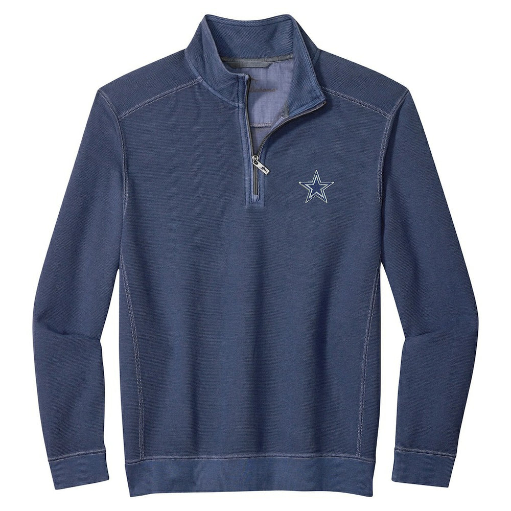 Dallas Cowboys Big & Tall Montego Bay Half-Zip Pullover - Navy sale