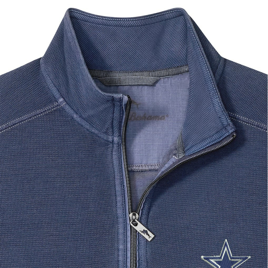 Dallas Cowboys Big & Tall Montego Bay Half-Zip Pullover - Navy sale