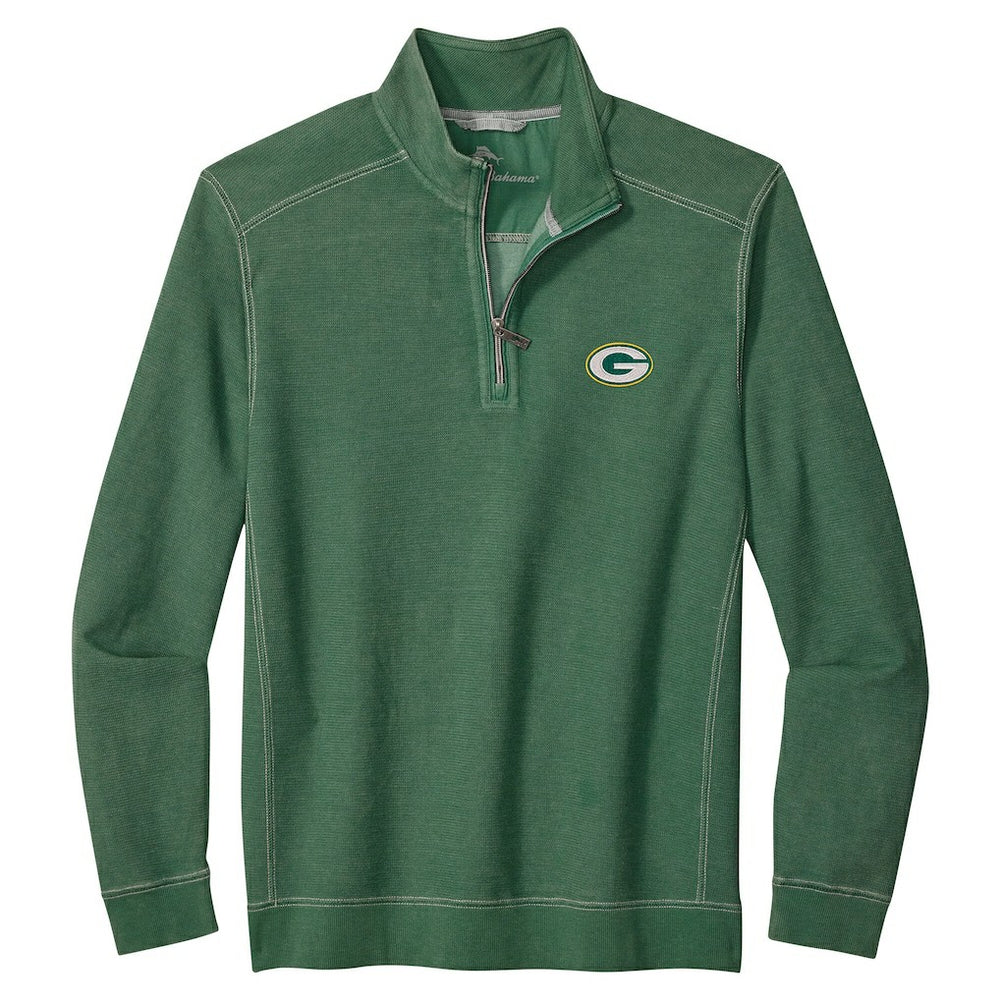 Green Bay Packers Big & Tall Montego Bay Half-Zip Pullover - Green on sale