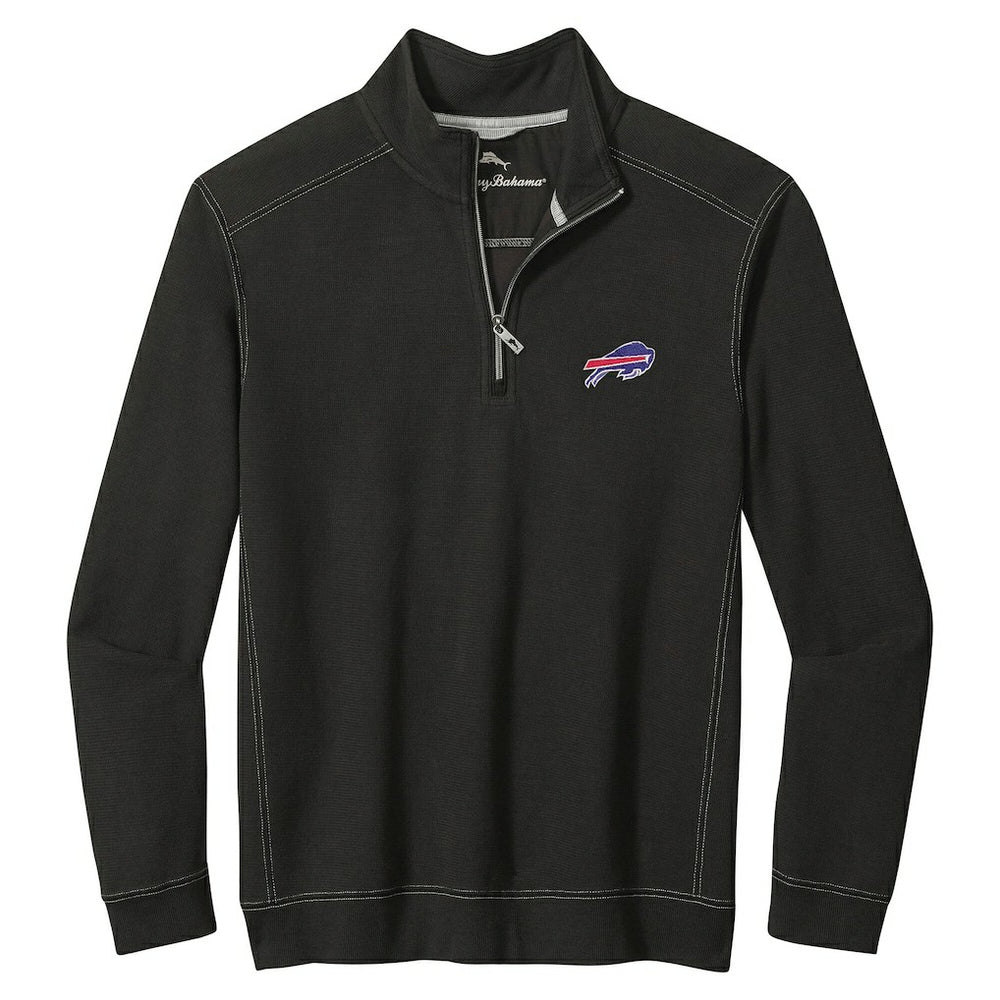 Buffalo Bills Big & Tall Montego Bay Half-Zip Pullover - Black online
