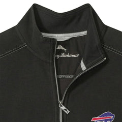 Buffalo Bills Big & Tall Montego Bay Half-Zip Pullover - Black online