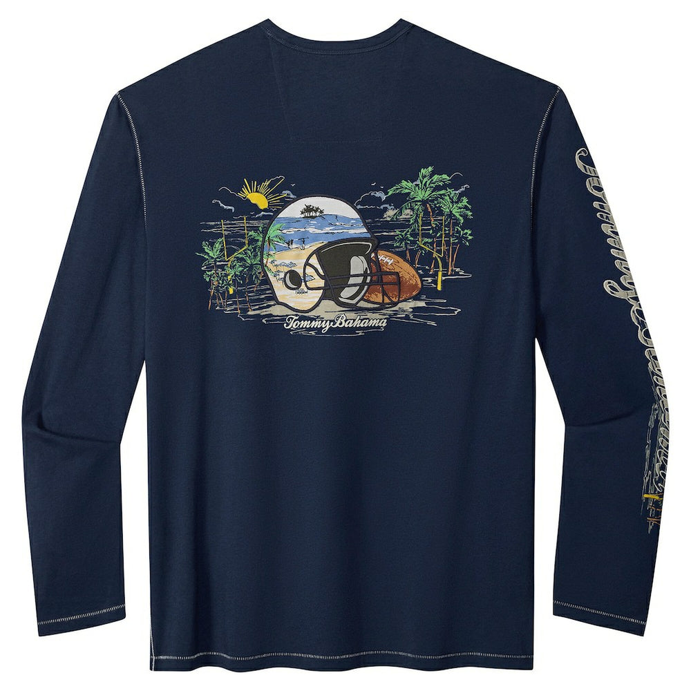 Chicago Bears Oasis Endzone Lux Long Sleeve T-Shirt - Navy sale