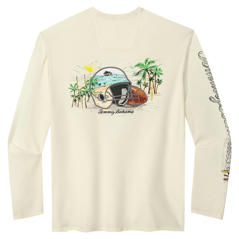 Indianapolis Colts Oasis Endzone Lux Long Sleeve T-Shirt - Cream sale