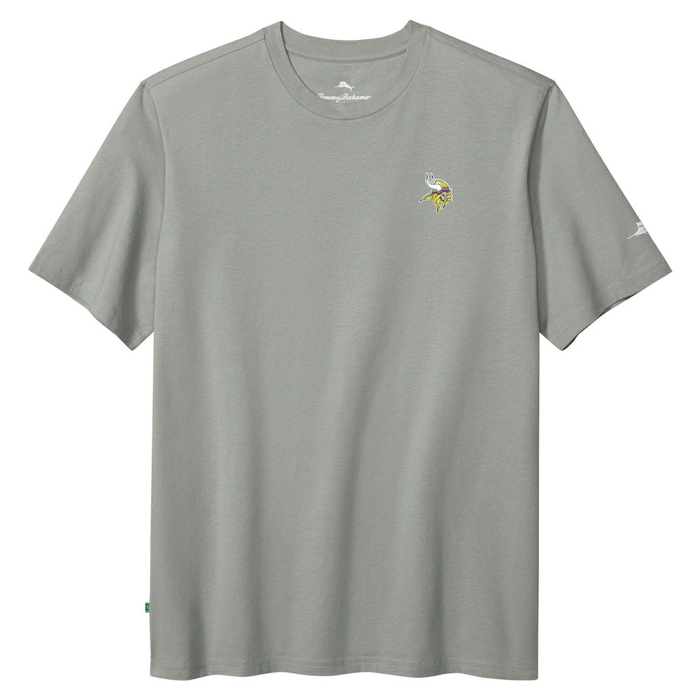 Minnesota Vikings Huddle & Hang Tens T-Shirt - Gray on sale